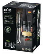 Blender ręczny Braun MultiQuick 9 MQ9187XLI 1200 w czarny nominalna