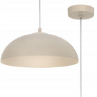 LAMPA WISZĄCA SUFITOWA ŻYRANDOL MISA KASZMIROWA BEŻOWA JAPANDI DO KUCHNI oprawa z tworzywa sztucznego, 1 punkt