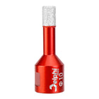 OTWORNICA DIAMENTOWA KORONKA DO GRESU M14 ZESTAW ⌀ 6,8,10,35,68 mm ADAPTER wiertło do betonu, cegły, ceramiki, drewna
