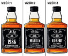 Personalizowana kartka urodzinowa whisky na 18-99 urodziny dla mężczyzny