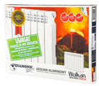 GRZEJNIK ALUMINIOWY KALORYFER ŻEBERKOWY 10 ŻEBEREK H-500 BIAŁY MOCNY 152,6W 800 mm 578 mm grzewcza
