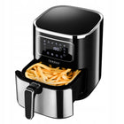 Frytkownica beztłuszczowa frytownica inox 6 programów XXL 5l 1700W srebrny/szary