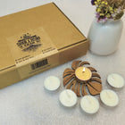 Podgrzewacze sojowe świeczki bezzapachowe naturalne 50 SZT tealight EKO 50 szt.