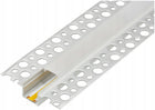 Zestaw profil 12mm LED aluminiowy do płyt karton-gips GK gipsowych klosz 3m listwa oświetleniowa, kanał na taśmę, do