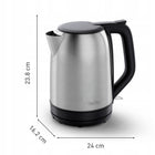 Czajnik elektryczny tefal Subito KO5S0DE0 1,7 l 2400W stal nierdzewna 1.7 l 2400 w srebrny/szary metal