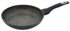 Patelnia 28cm GRANITOWA Patelnia Kuchenna na GAZ INDUKCJE Odporna Solidna marmurowa do smażenia, kuchnia ceramiczna i