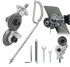 Adapter do wkrętarki wiertarki nożyce do cięcia blachy przystawka do metalu, arkusze faliste, grubość do 1,5 mm