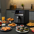 Frytkownica beztłuszczowa AIR fryer frytownica 6,5l berdsen 1700W czarny
