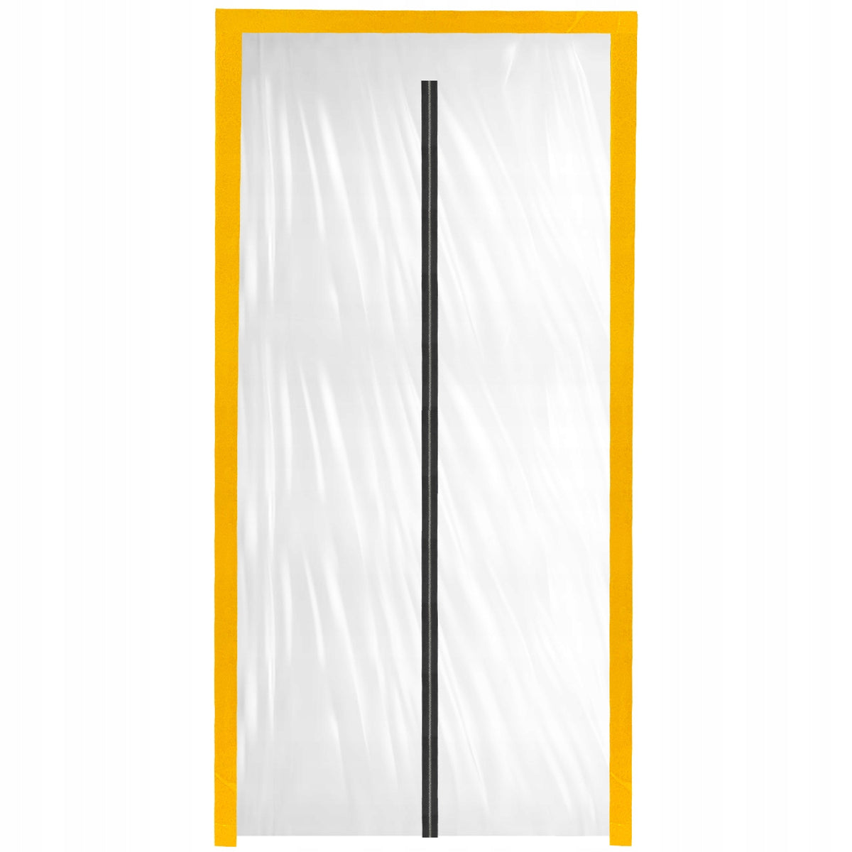 Drzwi Przeciwpyłowe budowlane XXL Malarskie Kurtyna przeciwpyłowa remont osłona foliowa przejścia 120x220 cm do prac