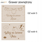 Pamiątka Chrztu Świętego niezbędnik prezent na Chrzest baby shower pudełko szkatułka na drobiazgi, organizer dziecięcy