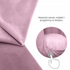 Mamoi kokon premium dla dzieci, fotel wiszący velvet + -hak,przedłużka bocianie gniazdo wiek 6 lat+ huśtawka kokonowa