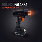 OPALARKA HOLDX AKUMULATOROWA DO BATERII MAKITA 18V BEZPRZEWODOWA nagrzewnica 330°C, dmuchawa gorącego powietrza