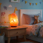 LAMPA SOLNA Himalajska XXL 13-15KG JONIZATOR Lampka Naturalna bryła SOLI oświetlenie dekoracyjne do wnętrz, żarówka w