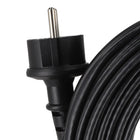 KABEL GRZEWCZY PRZEWÓD GRZEJNY Z TERMOSTATEM WTYCZKĄ do rur rynny 16W/m 2M 2 m 8 mm liniowa