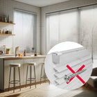 Żaluzja aluminiowa 25 mm biała pozioma gotowa na wymiar 40x130 cm osłona okienna, regulacja światła, do domu i biura