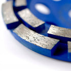 2x tarcza diamentowa do szlifowania betonu segmentowa garnkowa 125mm frez cegła, ceramika, kamień, płyty cementowe