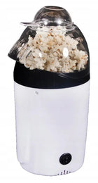 Maszynka urządzenie do popcornu bez tłuszczu popper do kukurydzy, prażarka ziaren, 1200 w, miarka, pojemność 0,27 l