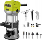 Frezarka górnowrzecionowa do drewna pionowa ręczna do krawędzi Aluminium router stolarski 710 w, tuleje 6 i 8 mm, 33000