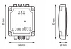 Salus moduł sterowania pompą PL06 regulator obiegu grzewczego, automatyka instalacji ogrzewania