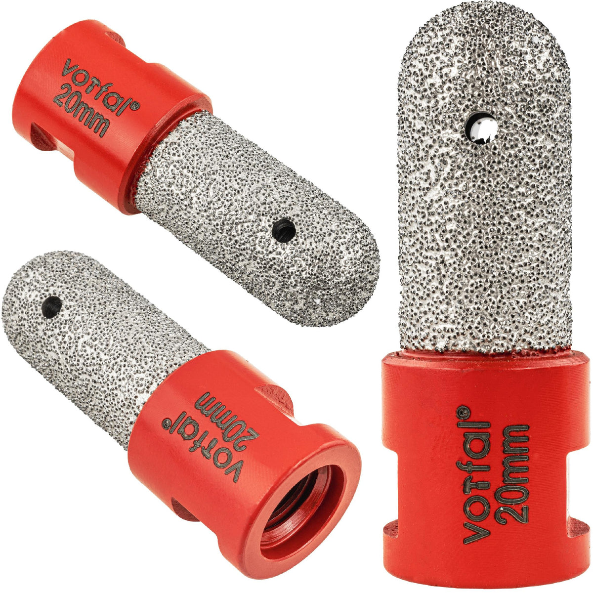 FREZ OKRĄGŁY DIAMENTOWY 20 MM GRESU CERAMIKI M14 PILNIK WIERTŁO DO GLAZURY otwornica beton cegła kamień płyty cementowe