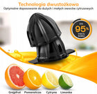 Wyciskarka do cytrusów elektryczna lebenlang wyciskacz pomarańczy 700ml nominalna bezbarwny