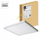 Panel sufitowy LED 40W natynkowy kwadrat lightlogic LL panel N/P40W-NW 60cm plafon lampa do biura i domu, zintegrowane