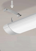 Lampa Natynkowa LED Do Garażu Warsztatu 50W 150cm 4500lm IP44 4500k 4x plafon sufitowy oprawa prostokątna zintegrowane