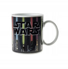 Kubek - Star Wars Weapon 300 ml zmieniający się ceramiczny gadżet do kawy i herbaty, termoaktywny