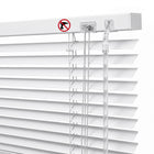 Żaluzja aluminiowa 25 mm biała pozioma gotowa na wymiar 40x130 cm osłona okienna, regulacja światła, do domu i biura