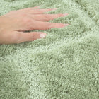 Dywanik łazienkowy antypoślizgowy duży miękki dywan mata można prać 50x80CM zielony chodnik kąpielowy z poliestru 18 mm