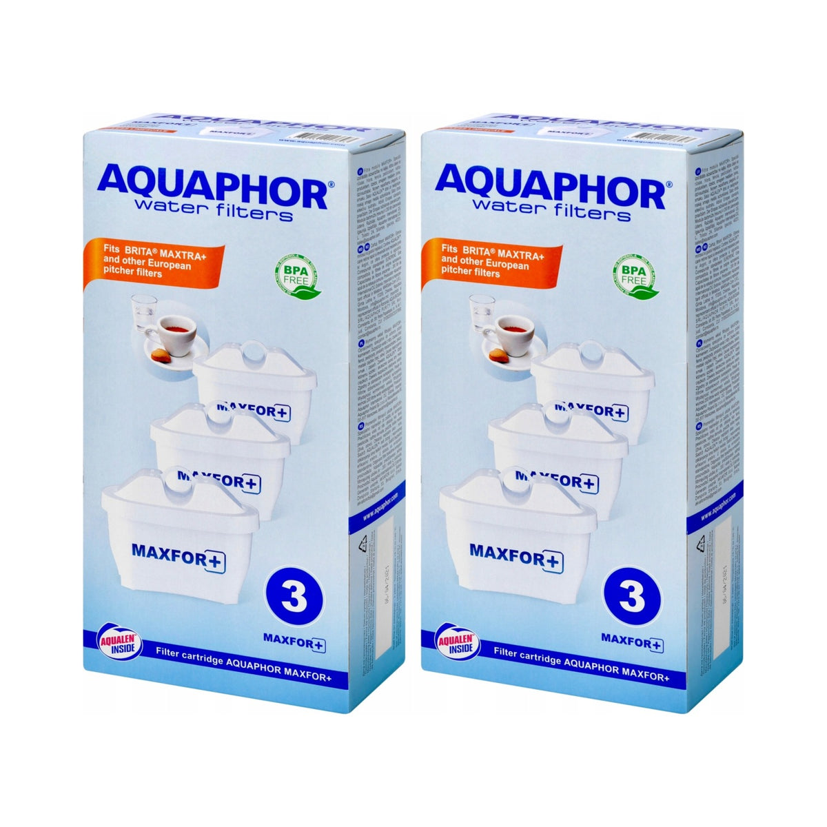 Wkład filtrujący aquaphor dafi brita B25 maxfor+ 6 szt. do dzbanka