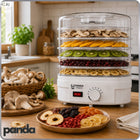 Suszarka do grzybów owoców warzyw ziół spożywcza mocna 600W duża XXL 5 SIT dehydrator BPA free, regulacja temperatury