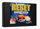 Prezent na 50+ Urodziny zestaw urodzinowy reset - niezbędnik mężczyzny 6w1 dyplom, gra towarzyska, kieliszki i