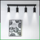 Lampa LED Sufitowa spot tuba Reflektor Oprawa Halogenowa 4x GU10 Oprawa biała aluminiowa natynkowa 120 cm bez żarówek