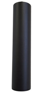 LAMPA WISZĄCA ZWIS żyrandol sufiowa TUBA 29cm GU10 oprawa aluminiowa czarna 1 punkt świetlny 50 W wysokość 100 cm