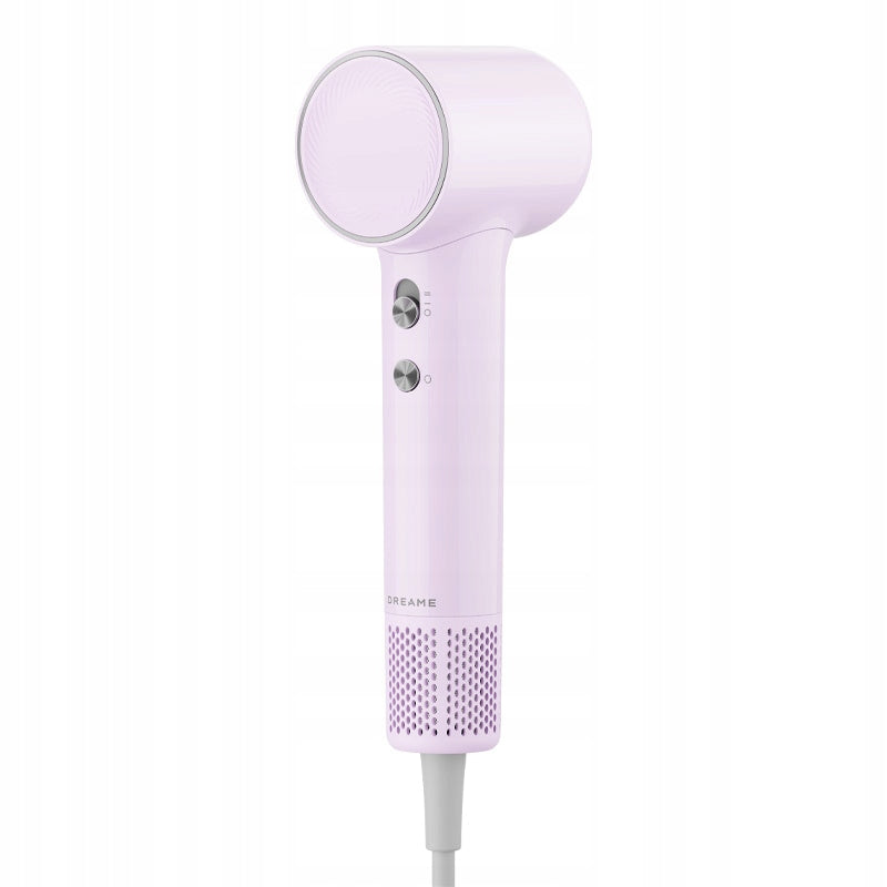 Suszarka do włosów Dreame Mini 1200W fioletowa kompaktowa, podróżna, jonizacja, zimny nawiew, 5 poziomów temperatury, 2