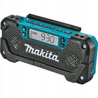 Makita Radio budowlane Odbiornik radiowy akumulatorowe 12V 10,8V CXT MR052 do warsztatu i na budowę, kompatybilny z