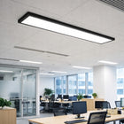 Panel LED Lampa Sufitowa Plafon Natynkowy 60W 120x30cm czarny kwadratowa oprawa ze zintegrowanym źródłem, neutralna