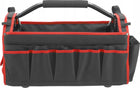 Torba narzędziowa yato 49x28x23 cm nylon wodoodporna 31 kieszeni uchwyt ALU organizer monterski, dla serwisanta
