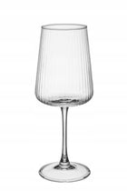 Zestaw kieliszków rosso 540ml 4 szt duże eleganckie do wina do wody ryfle