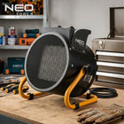 NAGRZEWNICA ELEKTRYCZNA CERAMICZNA TERMOWENTYLATOR TERMOSTAT 3KW NEO TOOLS grzewcza
