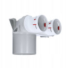 Skrzynka rozprężna 2X75 / 125 vents flexivent rekuperacja rozdzielacz powietrza do wentylacji mechanicznej, element