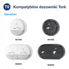 Tork SmartOne mini T9 472193 papier toaletowy do dozownika, celulozowy, 2-warstwowy, 620 listków, biały, bezzapachowy