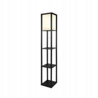 Lampa podłogowa z półkami 160cm – LightLogic SUSSE oświetlenie stojące do salonu, sypialni, biura i pokoju dziecięcego