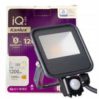 Kanlux naświetlacz led iq-led FL-10W-NW-SE 10W 1200LM z czujnikiem ruchu reflektor zewnętrzny 4000 K IP44 białe