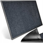 Wycieraczka pod drzwi wejściowa mata do butów gumowa chłonna duża 90x150 przedpokój, wnętrze, pvc, tekstylna, szara