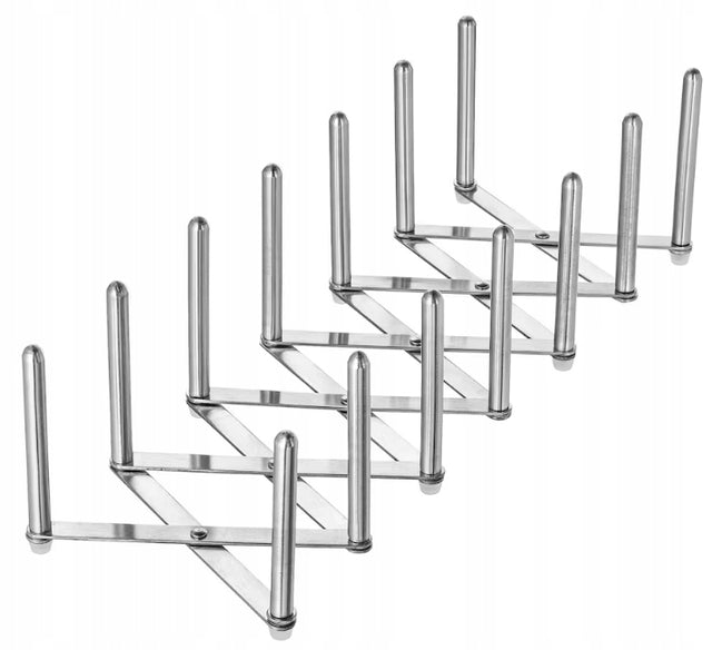 Ikea variera przegroda na pokrywki stojak uchwyt organizer kuchenny do szafki, porządek w kuchni, stal nierdzewna, srebrny, 50 cm