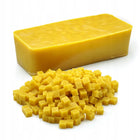 Wosk pszczeli do świec 1 kg - wosk do świec, kostka, czysty wosk POLSKI beeswax, surowiec do rękodzieła, złota barwa