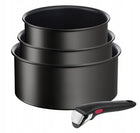 Zestaw rondle tefal Ingenio Unlimited 16/18/20 garnki aluminiowe nieprzywierające do indukcji, gazu, ceramiki