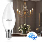 6x Żarówka LED E14 12W =100W SMD 4000K neutralna Premium ledlux nie mruga do lamp stołowych, kinkietów i żyrandoli